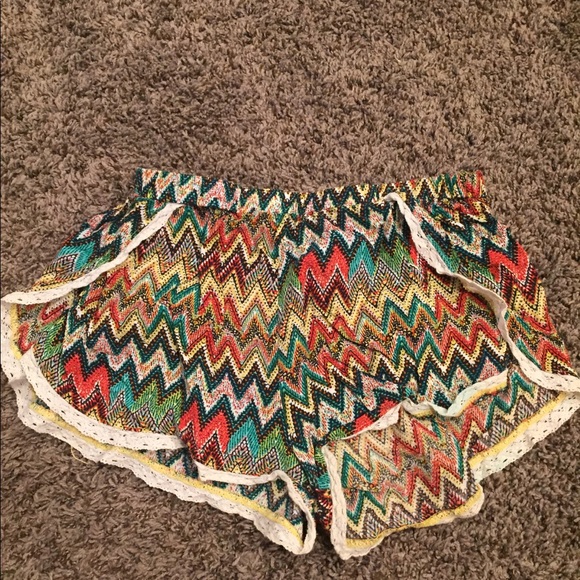 Colorful Pattern Shorts - Picture 1 of 2